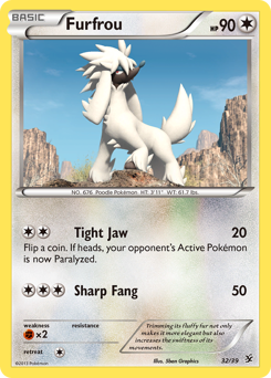 Pokemon Kalos Starter Set Furfrou - 32