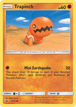 Pokemon Dragon Majesty Trapinch - 32