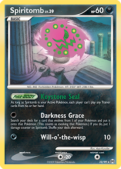 Pokemon Arceus Spiritomb - 32