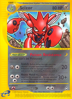 Pokemon Aquapolis Scizor - 32