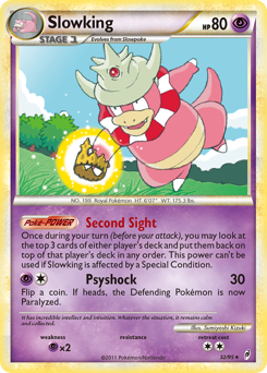 Pokemon Call of Legends Slowking - 32