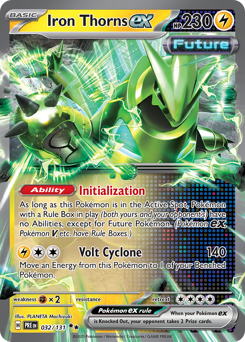 Pokemon Prismatic Evolutions Iron Thorns ex - 32
