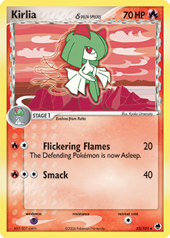 Pokemon Dragon Frontiers Kirlia δ - 33