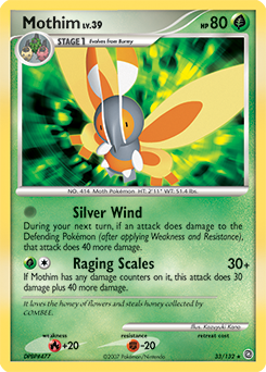 Pokemon Secret Wonders Mothim - 33