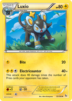 Pokemon Flashfire Luxio - 33