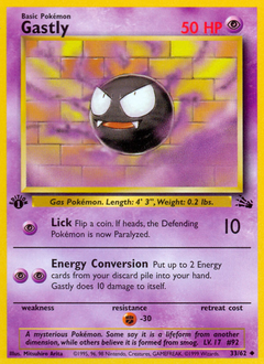 Pokemon Fossil Gastly - 33
