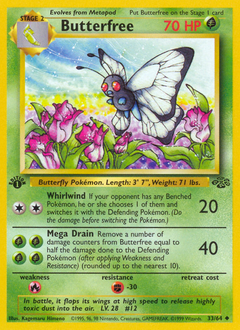 Pokemon Jungle Butterfree - 33