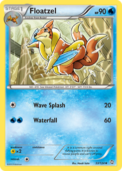Pokemon Dragons Exalted Floatzel - 33