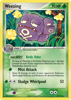 Pokemon Delta Species Weezing - 33