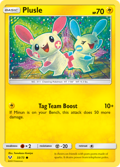 Pokemon Shining Legends Plusle - 33