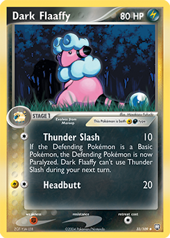 Pokemon Team Rocket Returns Dark Flaaffy - 33