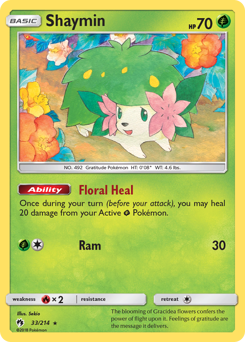 Pokemon Lost Thunder Shaymin - 33