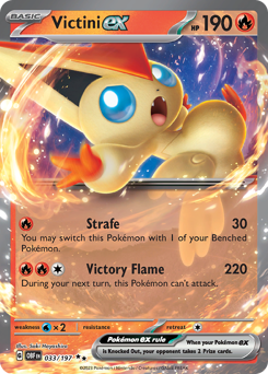 Pokemon Obsidian Flames Victini ex - 33