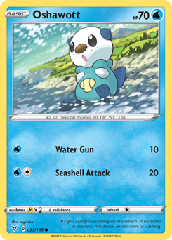 Pokemon Vivid Voltage Oshawott - 33