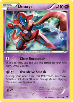 Pokemon Roaring Skies Deoxys - 33