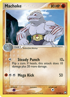 Pokemon Power Keepers Machoke - 33