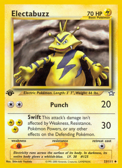 Pokemon Neo Genesis Electabuzz - 33