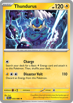 Pokemon Black Bolt Thundurus - 33