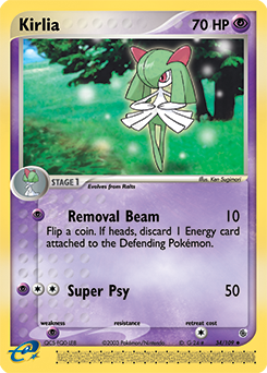 Pokemon Ruby & Sapphire Kirlia - 34