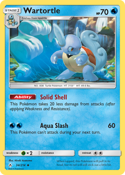 Pokemon Unbroken Bonds Wartortle - 34