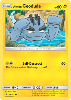 Pokemon Team Up Alolan Geodude - 34