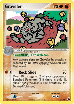 Pokemon Legend Maker Graveler - 34