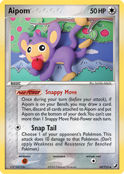 Pokemon Unseen Forces Aipom - 34
