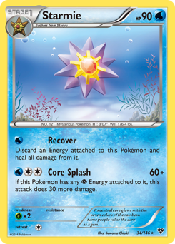 Pokemon XY Starmie - 34