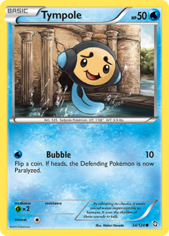 Pokemon Dragons Exalted Tympole - 34