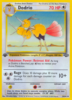 Pokemon Jungle Dodrio - 34