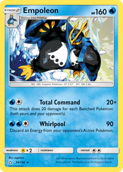 Pokemon Ultra Prism Empoleon - 34