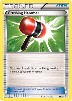 Pokemon Kalos Starter Set Crushing Hammer - 34