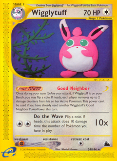 Pokemon Skyridge Wigglytuff - 34