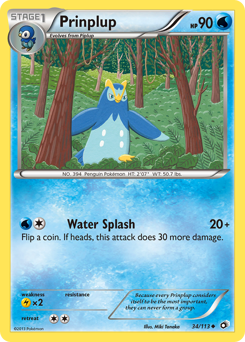 Pokemon Legendary Treasures Prinplup - 34
