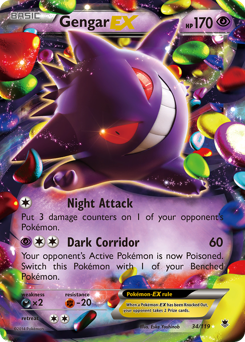Pokemon Phantom Forces Gengar-EX - 34