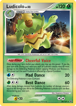 Pokemon Platinum Ludicolo - 34