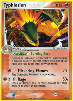 Pokemon Nintendo Black Star Promos Typhlosion - 34