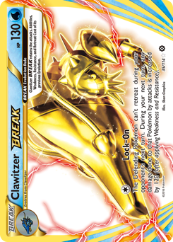Pokemon Steam Siege Clawitzer BREAK - 35