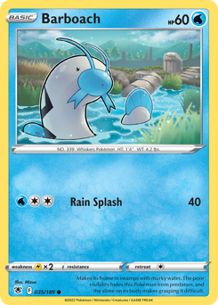 Pokemon Astral Radiance Barboach - 35