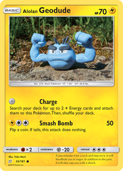 Pokemon Team Up Alolan Geodude - 35