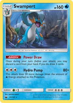 Pokemon Celestial Storm Swampert - 35