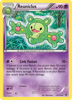 Pokemon Fates Collide Reuniclus - 35