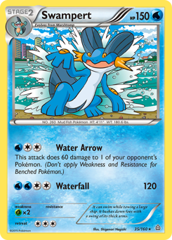 Pokemon Primal Clash Swampert - 35