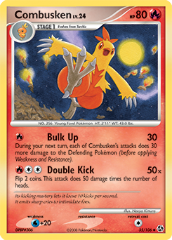 Pokemon Great Encounters Combusken - 35