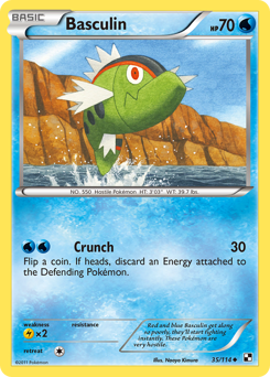 Pokemon Black & White Basculin - 35
