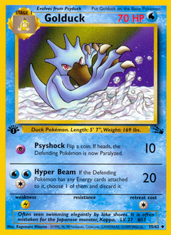 Pokemon Fossil Golduck - 35