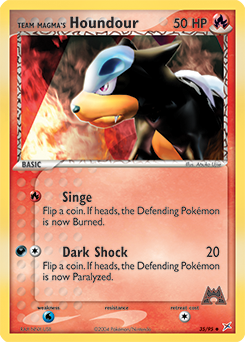 Pokemon Team Magma vs Team Aqua Team Magma's Houndour - 35