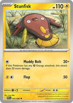 Pokemon White Flare Stunfisk - 35
