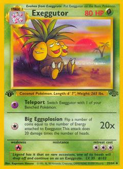 Pokemon Jungle Exeggutor - 35