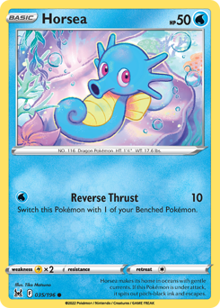 Pokemon Lost Origin Horsea - 35